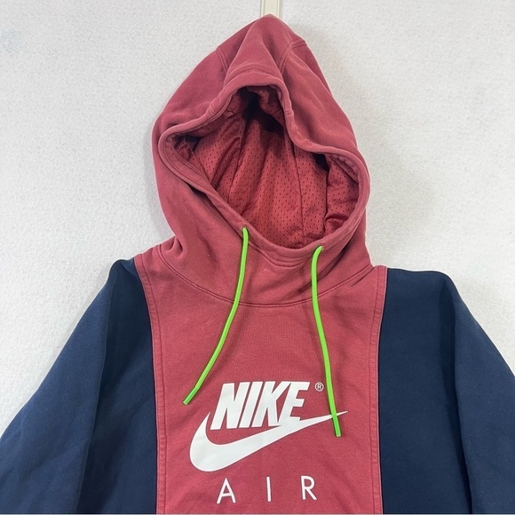 Nike Air Hoodie Mens Medium Pullover Get Over Your Fear of Heights Logo - Picture 5 of 12